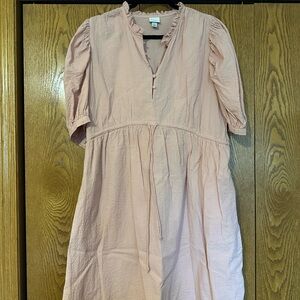 A New Day Pink Textured Dress